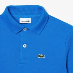 Vetements Fille | LACOSTE Polo Enfant Lacoste Regular Fit En Petit Pique Uni