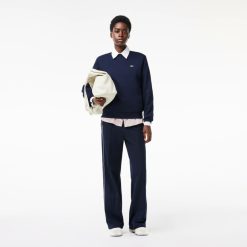 Sweatshirts | LACOSTE Sweatshirt Jogger Femme Lacoste En Molleton