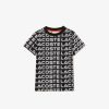 Vetements Garcon | LACOSTE T-Shirt Avec Imprime Sigle En Coton