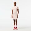 Robes & Jupes | LACOSTE Robe Polo En Pique De Coton Stretch