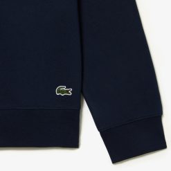 Sweatshirts | LACOSTE Sweatshirt Col Rond Homme Lacoste En Molleton