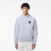 Sweatshirts | LACOSTE Sweatshirt A Capuche En Molleton Avec Badge Heritage