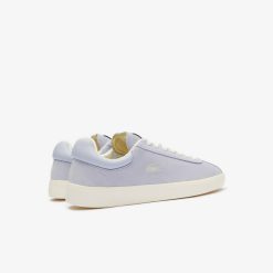 Sneakers | LACOSTE Sneakers Baseshot Homme En Cuir Ton Sur Ton