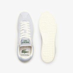 Sneakers | LACOSTE Sneakers Baseshot Homme En Cuir Ton Sur Ton