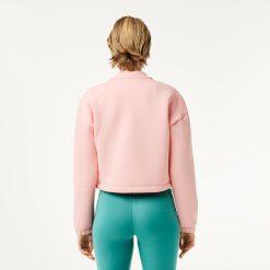 Vetements De Sport | LACOSTE Sweatshirt Femme Loose Fit Lacoste Sport Avec Cordon De Serrage