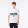 Polos | LACOSTE Polo Original L.12.12 Flocage Lacoste En Petit Pique