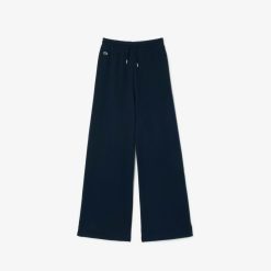 Vetements Fille | LACOSTE Pantalon De Survetement Evase En Molleton