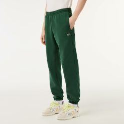 Pantalons & Shorts | LACOSTE Pantalon De Survetement Jogger Homme Lacoste En Molleton Gratte