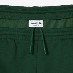 Pantalons & Shorts | LACOSTE Pantalon De Survetement Jogger Homme Lacoste En Molleton Gratte