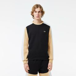 Sweatshirts | LACOSTE Sweatshirt Jogger Color-Block En Molleton Gratte