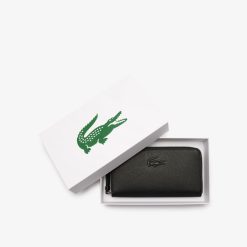 Portefeuilles & Petite Maroquinerie | LACOSTE Grand Portefeuille Zippe City Court En Cuir