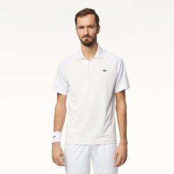 Vetements De Sport | LACOSTE Polo Tennis Ultra-Dry Lacoste X Daniil Medvedev