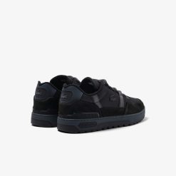 Outdoor | LACOSTE Chaussures Outdoor T-Clip Winter Homme Lacoste En Cuir Et Textile