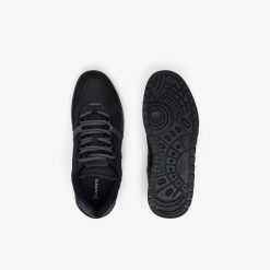 Outdoor | LACOSTE Chaussures Outdoor T-Clip Winter Homme Lacoste En Cuir Et Textile