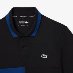 Vetements De Sport | LACOSTE Polo Tennis Ultra-Dry Avec Rayures Color-Block