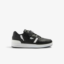 Sneakers | LACOSTE Sneakers T-Clip Velcro Homme En Cuir