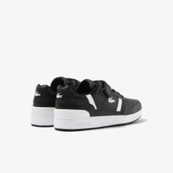 Sneakers | LACOSTE Sneakers T-Clip Velcro Homme En Cuir