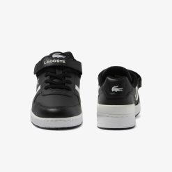 Sneakers | LACOSTE Sneakers T-Clip Velcro Homme En Cuir