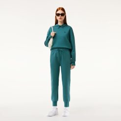 Pantalons & Shorts | LACOSTE Pantalon De Survetement Jogger Femme Lacoste En Double-Face