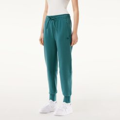 Pantalons & Shorts | LACOSTE Pantalon De Survetement Jogger Femme Lacoste En Double-Face