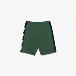 Vetements Fille | LACOSTE Short Enfant Lacoste A Bandes Colorees En Coton Biologique