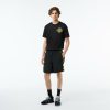 Pantalons & Shorts | LACOSTE Short Sportsuit Relaxed Fit A Broderie En Fibres Recyclees