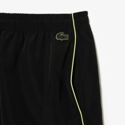 Pantalons & Shorts | LACOSTE Short Sportsuit Relaxed Fit A Broderie En Fibres Recyclees