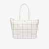 Sacs A Main & Cabas | LACOSTE Grand Sac Cabas L.12.12 A Carreaux