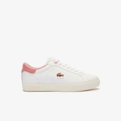 Sneakers | LACOSTE Sneakers Powercourt Femme En Cuir