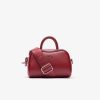 Sacs A Bandouliere | LACOSTE Mini Sac A Main Lora En Cuir