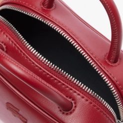 Sacs A Bandouliere | LACOSTE Mini Sac A Main Lora En Cuir