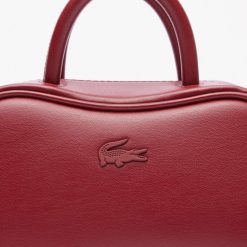 Sacs A Bandouliere | LACOSTE Mini Sac A Main Lora En Cuir