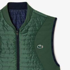 Vetements De Sport | LACOSTE Veste Sans Manche Homme Lacoste Sport Rembourree Et Reversible