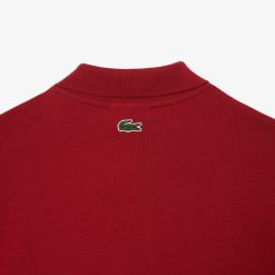 Polos | LACOSTE Polo Mini Pique Stretch Imprime Signature Lacoste