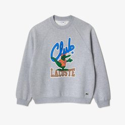 Sweatshirts | LACOSTE Sweatshirt Jogger Loose Fit A Manches Raglan