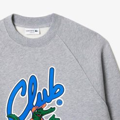 Sweatshirts | LACOSTE Sweatshirt Jogger Loose Fit A Manches Raglan