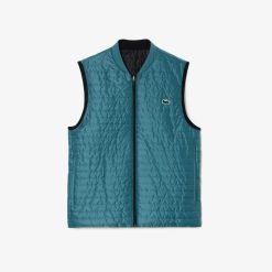 Manteaux & Vestes | LACOSTE Veste Sans Manche Homme Lacoste Sport Rembourree Et Reversible