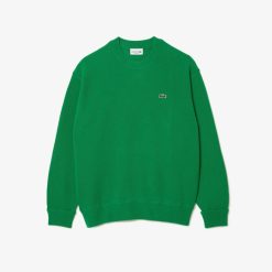 Pullovers | LACOSTE Pull Homme Lacoste Relaxed Fit Col Rond En Laine