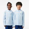 Vetements Garcon | LACOSTE Chemise Enfant Lacoste Avec Poches Contrastees Sur Le Devant