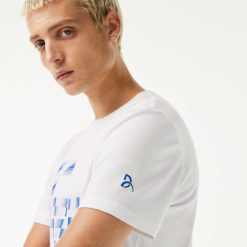 Vetements De Sport | LACOSTE T-Shirt Homme Lacoste Sport X Novak Djokovic Avec Imprime