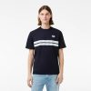 T-Shirts | LACOSTE T-Shirt En Coton Avec Imprime Inspire Des Archives