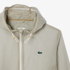 Vetements De Sport | LACOSTE Veste Sport Legere Deperlante Avec Capuche