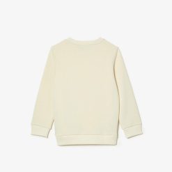 Vetements Fille | LACOSTE Sweatshirt Avec Imprime Signature Contraste