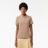 Polos | LACOSTE Polo Slim Fit Jacquard Monogramme Lacoste