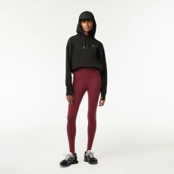 Vetements De Sport | LACOSTE Legging Fuseau Femme Lacoste En Polyamide Recycle