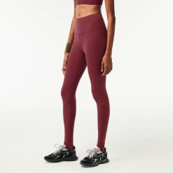 Vetements De Sport | LACOSTE Legging Fuseau Femme Lacoste En Polyamide Recycle