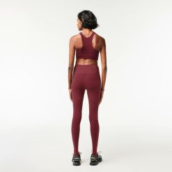 Vetements De Sport | LACOSTE Legging Fuseau Femme Lacoste En Polyamide Recycle