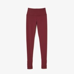 Vetements De Sport | LACOSTE Legging Fuseau Femme Lacoste En Polyamide Recycle