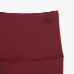 Vetements De Sport | LACOSTE Legging Fuseau Femme Lacoste En Polyamide Recycle