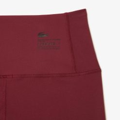 Vetements De Sport | LACOSTE Legging Fuseau Femme Lacoste En Polyamide Recycle